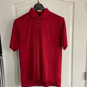 Adidas Climacool Red (black striped) Polo